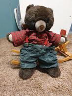 Bruine beer, Verzamelen, Beren en Cherished Teddies, Ophalen of Verzenden, Zo goed als nieuw, Stoffen beer, Overige merken