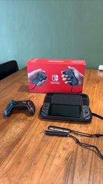 Nintendo Switch met extra controller en bewaarcase, Ophalen of Verzenden, Zo goed als nieuw, Met 3 controllers of meer, Switch 2019 Upgrade