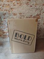 Bold Monkey eetkamerstoel kiss the froggy bees NIEUW, Ophalen of Verzenden, Nieuw, Stof, Twee