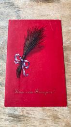 Oude ansichtkaart Sinterklaas Krampus Roede, Ophalen of Verzenden, 1920 tot 1940, Gelopen