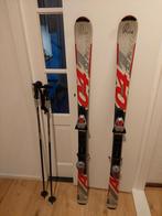 Elan ski's, incl stokken, A series, maat 152, Overige merken, 140 tot 160 cm, Gebruikt, Ophalen of Verzenden