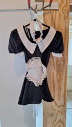 Carnaval Serveerster Kostuum - Maat XS, Kleding | Dames, Carnaval, Ophalen of Verzenden, Zo goed als nieuw, Kleding