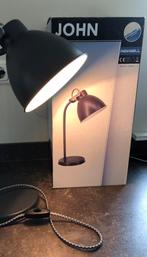 Metalen bureaulamp, zgan, antraciet kleur, Diversen, Ophalen of Verzenden, Zo goed als nieuw