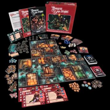 Dungeon Saga Origins (painted en gesleeved) beschikbaar voor biedingen