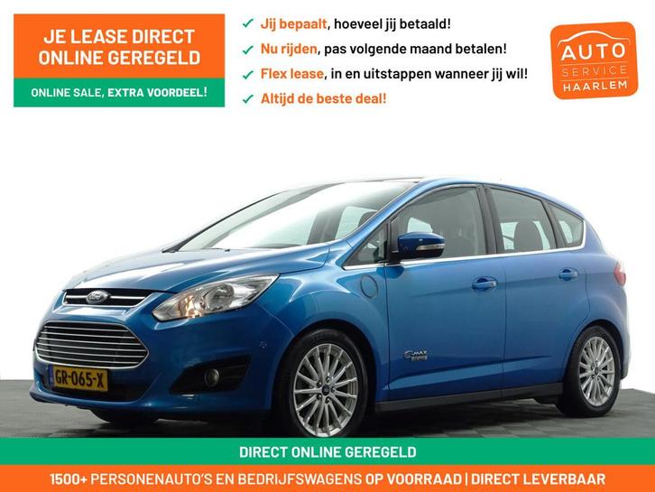 Ford C-MAX 2.0 Plug-in Hybrid Titanium Plus Aut- Panoramadak, Auto's, Ford, Bedrijf, Te koop, C-Max, ABS, Achteruitrijcamera, Airbags