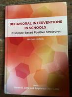 Behavioral Interventions in Schools: Evidence-Based Positive, Ophalen, Zo goed als nieuw, Steven G. Little