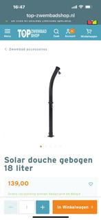 Buitendouche solar 18 liter, Tuin en Terras, Zwembad-toebehoren, Ophalen, Gebruikt