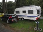 Te koop caravan Hobby UFE 495 bouwjaar 2005, Caravans en Kamperen, Caravans, Rondzit, Hobby, Particulier, Lengtebed