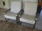 2 Rolf Benz fauteuils, Huis en Inrichting, Fauteuils, Ophalen, Leer, 75 tot 100 cm, Design fauteuils