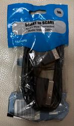 Scart naar Scart Kabel - 1 Meter, Ophalen of Verzenden, Nieuw, Minder dan 2 meter, Scartkabel