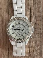 Chanel J12 wit, Sieraden, Tassen en Uiterlijk, Horloges | Dames, Ophalen, Gebruikt, Overige merken