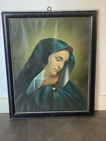 Maria Schilderij 46x58 cm beschikbaar voor biedingen