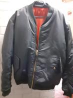 bomberjack grijs ma1 xxxl zgan, Verzenden, Zo goed als nieuw, Overige maten, Grijs