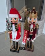 Twee grote notenkrakers ca. 60cm (Kerst), Diversen, Kerst, Ophalen of Verzenden, Zo goed als nieuw