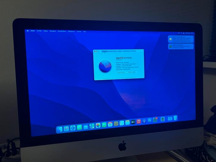 Apple iMac 21.5 inch (2015) - 1TB HDD, Computers en Software, Apple Desktops, Gebruikt, iMac, HDD, 2 tot 3 Ghz, 8 GB, Ophalen
