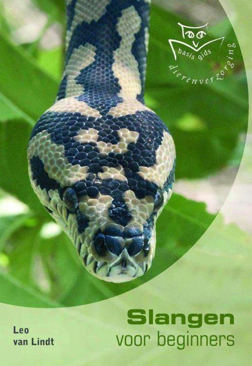 Slangen voor beginners - Leo van Lindt, Boeken, Dieren en Huisdieren, Nieuw, Reptielen of Amfibieën, Ophalen of Verzenden