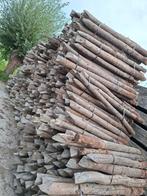 Ronde palen | afrastering | gepunte palen, Ophalen of Verzenden, Gebruikt, 180 tot 250 cm, Palen