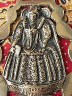 Antiek kleppermannetje uit Engeland met Queen Elizabeth., Antiek en Kunst, Antiek | Koper en Brons, Ophalen of Verzenden, Koper