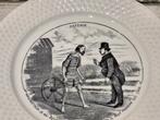 Socièté Ceramique Ostende borden zee, Antiek en Kunst, Antiek | Servies los, Ophalen