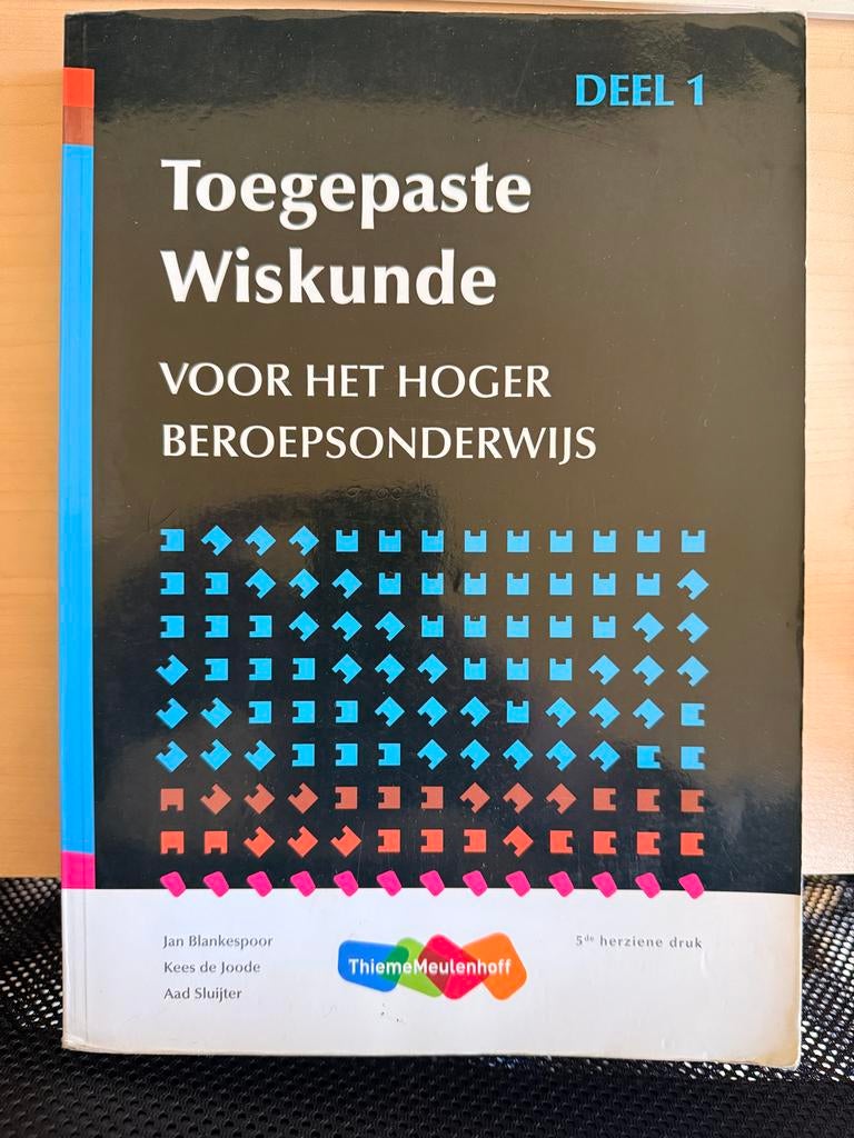 Toegepaste Wiskunde HBO Deel 1, Boeken, Ophalen of Verzenden, Beta, Gelezen, HBO