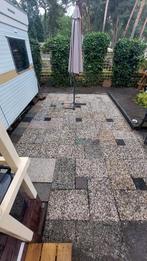 (Grind)tegels gratis af te halen, Tuin en Terras, Ophalen, Gebruikt, 10 m² of meer, Grind