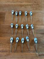 Blond amsterdam klompjes cocktailset (15 stuks), Ophalen of Verzenden, Zo goed als nieuw, Rvs of Chroom, Bestekset