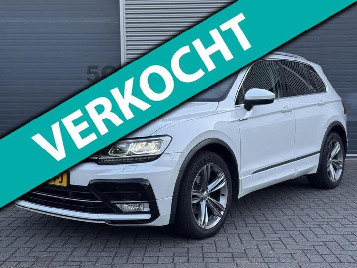Volkswagen Tiguan 2.0 TDI R-LINE Highline DSG/XENON/LED/NAVI, Auto's, Volkswagen, Bedrijf, Te koop, Tiguan, ABS, Adaptive Cruise Control
