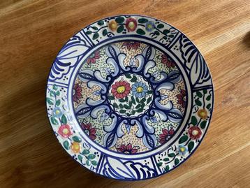 Sierbord met Bloemmotief - 31 cm beschikbaar voor biedingen