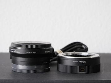 Sigma MC-11 Canon lens, Sony A7R A7 A9 A1 + gratis USB Dock beschikbaar voor biedingen