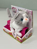 Interactieve pluche kat poes CHICHI LOVE - beweegt en miauwt, Jongen of Meisje, Nieuw, Ophalen of Verzenden, H