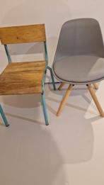 Twee kinderstoeltjes, Hout, Gebruikt, Twee, Ophalen of Verzenden