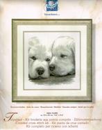 Cado vervaco borduurpakket, 2 lieve labradors, Hobby en Vrije tijd, Borduren en Borduurmachines, Ophalen of Verzenden, Nieuw, Handborduren