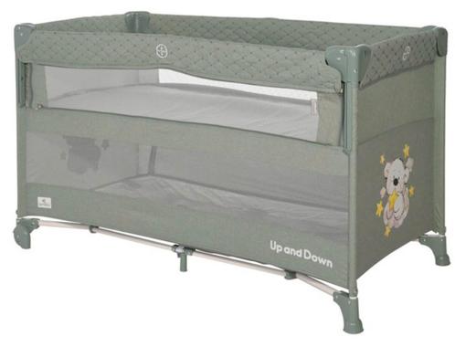 Campingbedje met bodemverhoger, 1x gebruikt, Kinderen en Baby's, Babywiegjes en Ledikanten, Ophalen