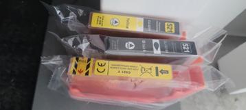 Inktpatroon cartridge CLI-521BK  2x CLI-521Y beschikbaar voor biedingen