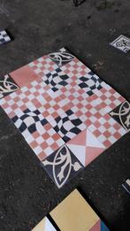 Restpartij gemixte 20x20 Portugese vloertegel 1m2, Ophalen