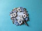 ka220b KERST Amy / vogel / bloemen, Verzenden, Nieuw, Kerst, Knipvel