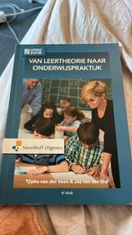 Jos van der Wal - Van leertheorie naar onderwijspraktijk, Jos van der Wal; Tjipke van der Veen, Ophalen of Verzenden, Zo goed als nieuw