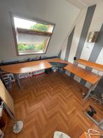 Groot mooi hoek bureau te koop 200x240cm, Huis en Inrichting, Bureaus, Ophalen, Gebruikt