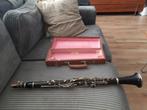 Vintage Klarinet met Koffer, Bes-klarinet, Gebruikt, Ophalen of Verzenden, Met koffer