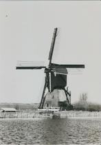 Streefkerk Broekmolen foto molen P. Grund 1984 groot formaat, Ophalen of Verzenden, 1980 tot heden, Ongelopen, Zuid-Holland