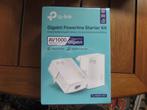 TP link powerline starterkit 600 of 1000 av NIEUW, Ophalen of Verzenden, Nieuw, TP-LINK - WiFi Repeater - Range Extender - Powerline Adapter