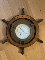 Vintage Scheepswiel Weerstation, Ophalen of Verzenden, Gebruikt, Weerstation