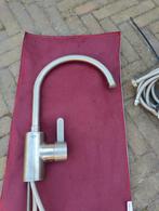 Grohe geborsteld RVS kraan + Inventum Q5 warmwaterboiler, Ophalen of Verzenden, Zo goed als nieuw, Rvs, Kraan