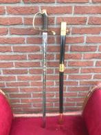 fraaie metalen sabel, CSA, zgan , 97 cm lang, mooi lemmet, Ophalen of Verzenden, Landmacht, Zwaard of Sabel