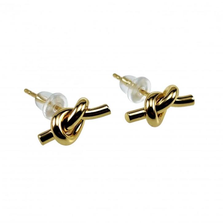 Oorknopjes Dames Verguld RVS Oorbellen met Knoop Oorknoppen, Sieraden, Tassen en Uiterlijk, Oorbellen, Nieuw, Knopjes of Stekers