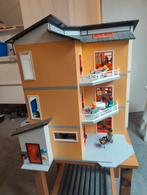 Playmobil groot Woonhuis met extra verdieping en inrichting, Ophalen, Zo goed als nieuw, Complete set