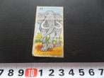 sticker kauwgom strip olifant, Ophalen, Zo goed als nieuw