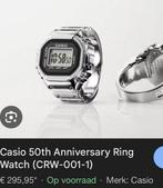 Casio 50 Jaar Ring Horloge - Limited Edition!, Casio, Staal, Polshorloge, Ophalen of Verzenden
