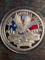 Amerikaanse Trump Herdenkingsmunt, Postzegels en Munten, Ophalen of Verzenden, Overige landen, Losse munt, Zilver