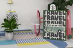 Retro look ‘Travel’ poster - Vespa & T1 - A3 €19,95, Ophalen of Verzenden, Huis en Inrichting